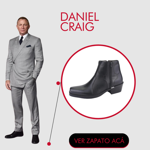 Daniel Craig dando la nota alta con unos elegantes botines