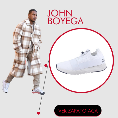 John Boyega zapatillas urbanas