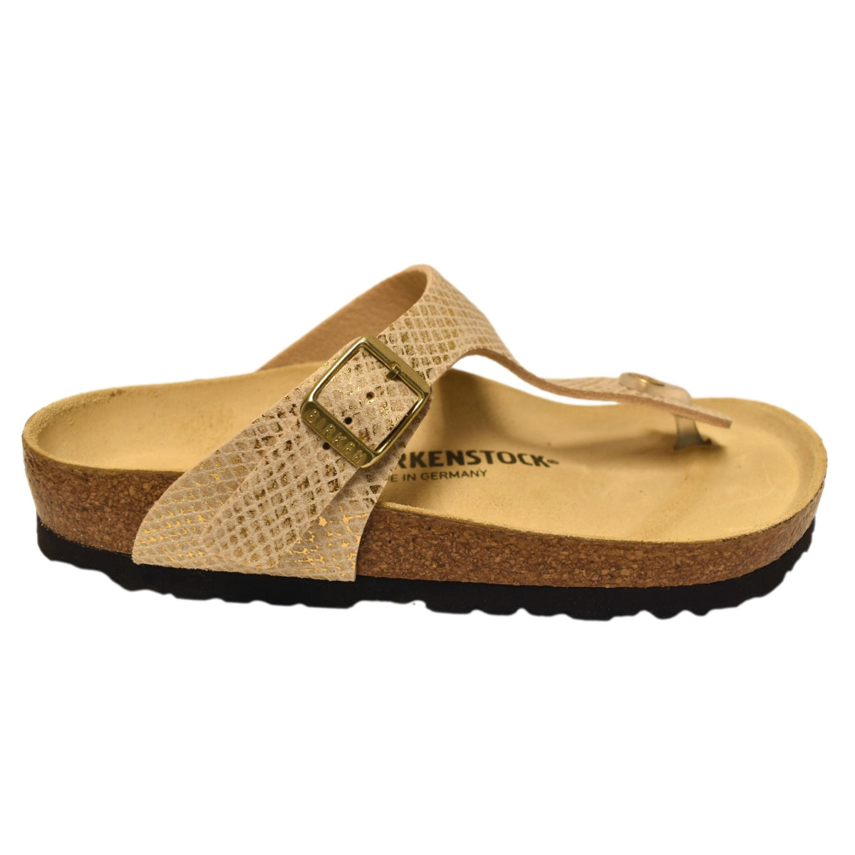 Gold sandal Birkenstock