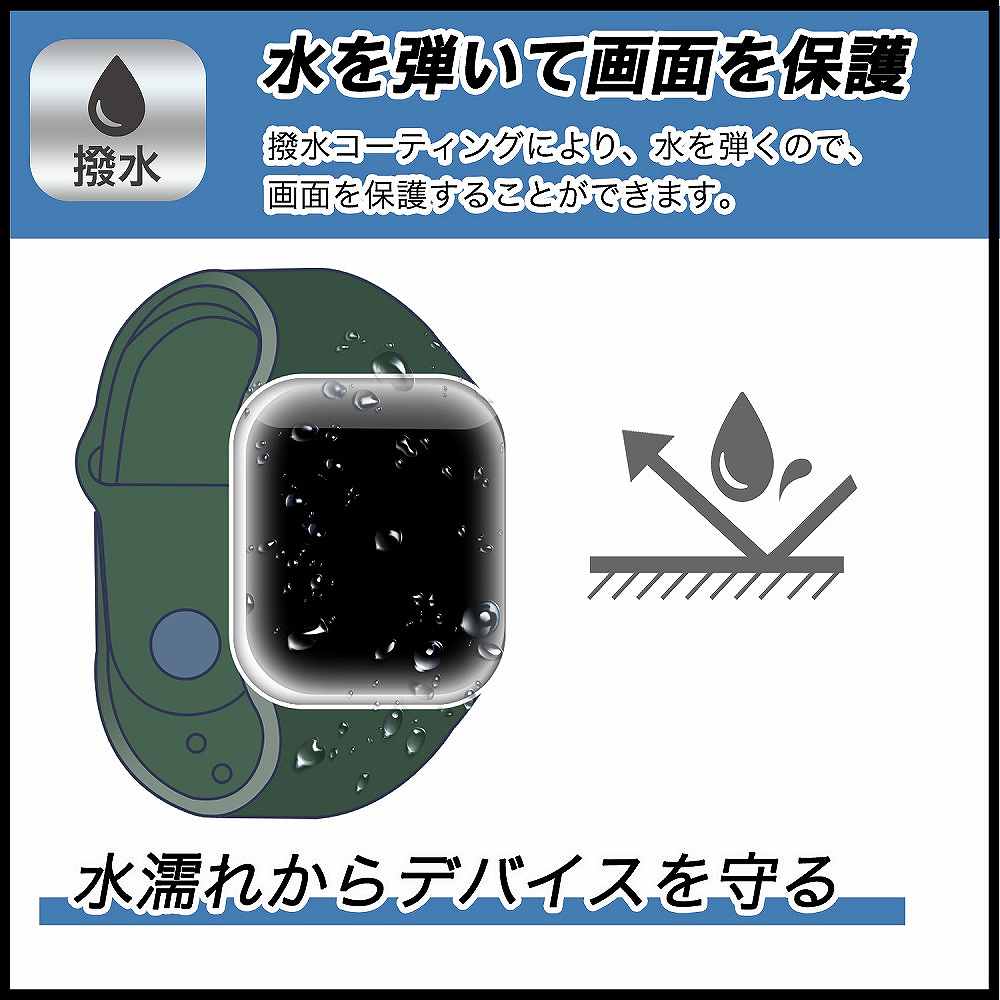 GARMIN ForeAthlete 745 用 保護フィルム 【9H高硬度】 ブルーライト