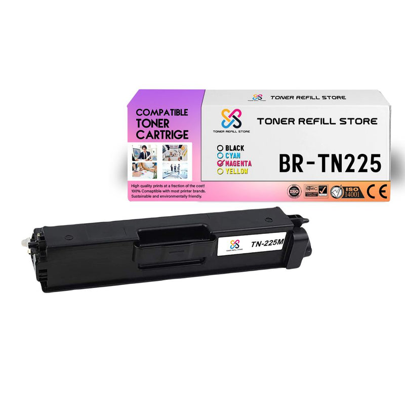4PK TN221 TN225 Compatible Toner Cartridges for Brother HL-3140CW HL-3