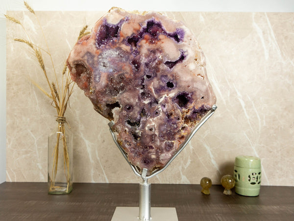 Small crystals Amethyst slab(10kg) brazil