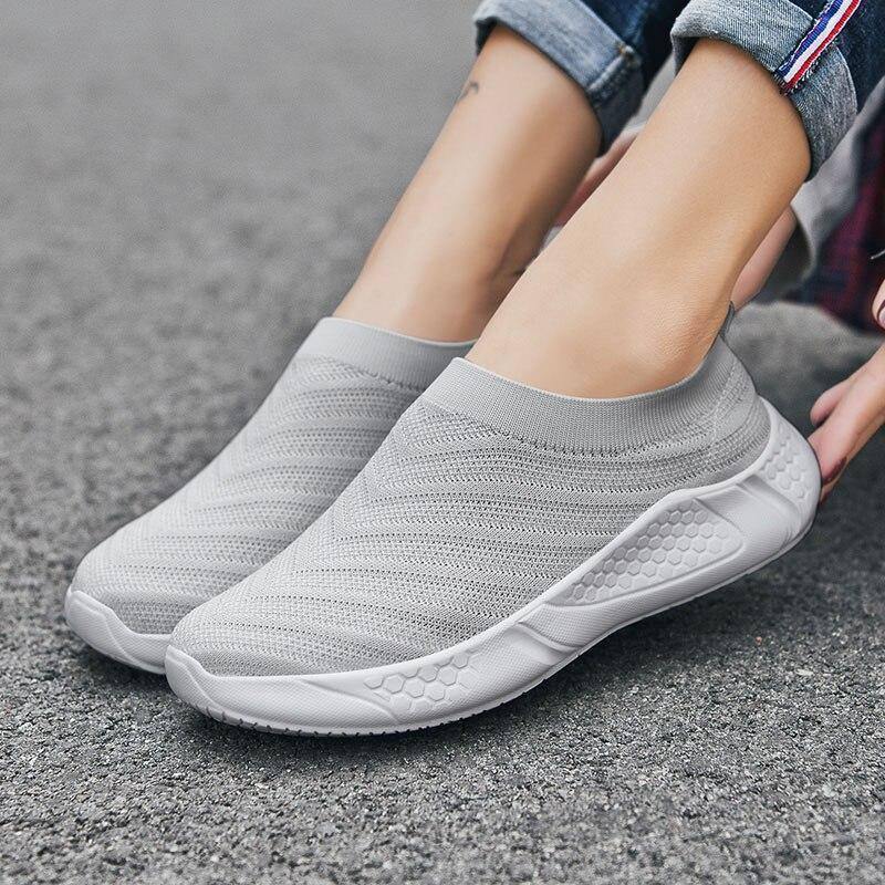 Summer New Fashion Sock Slip On Shoes For Women 2020 Lightweight Casual Womens Breathable Sneakers Zapatos Deportivos Para Mujer | 2020, Breathable, Casual, Deportivos, Fashion, For, Lightweight, Mujer, New, On, Para, Shoes, Slip, Sneakers, Sock, Summer, Women, Womens, Zapatos | akolzol