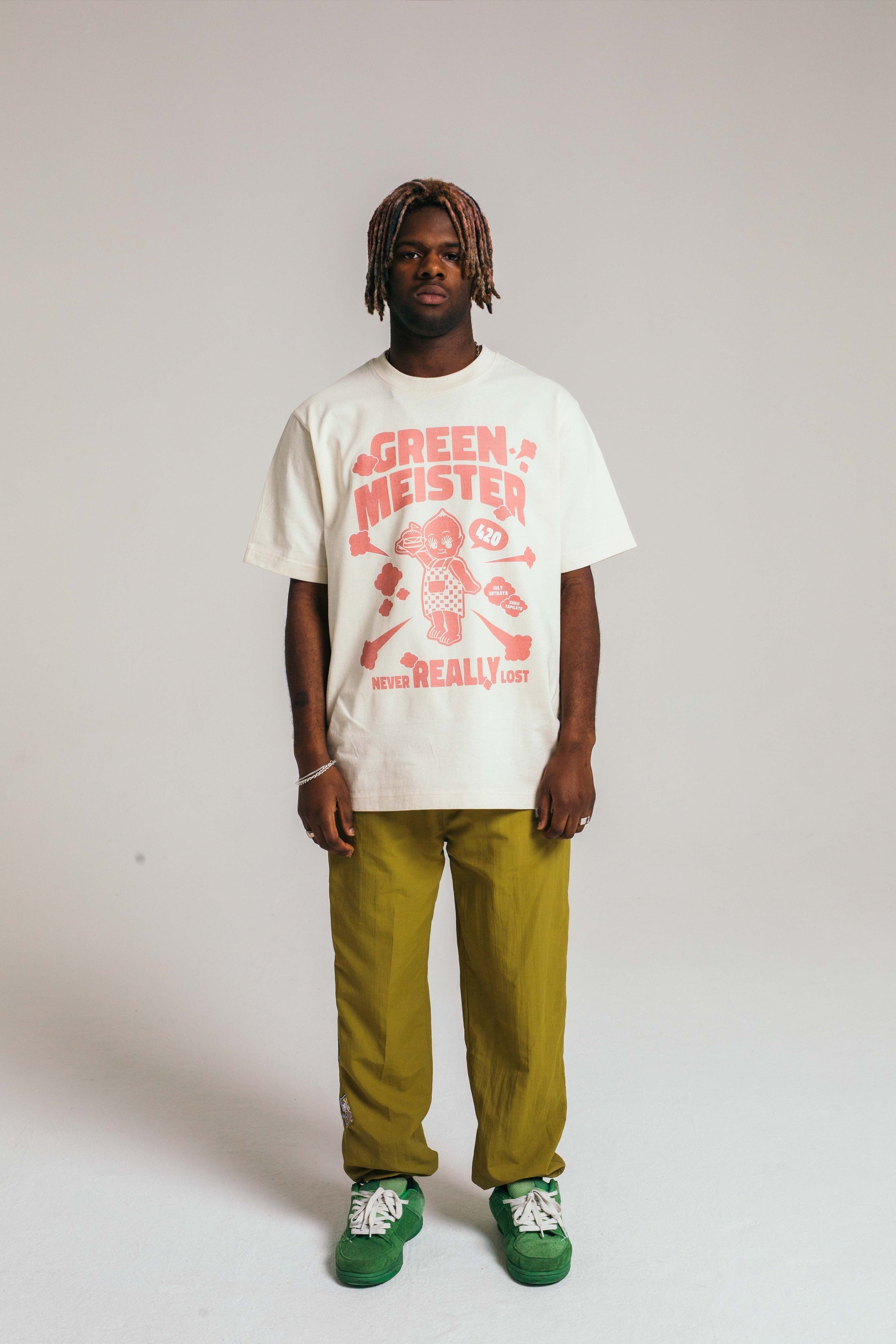 Never Really Lost Off White Big Boy Shirt – Greenmeister