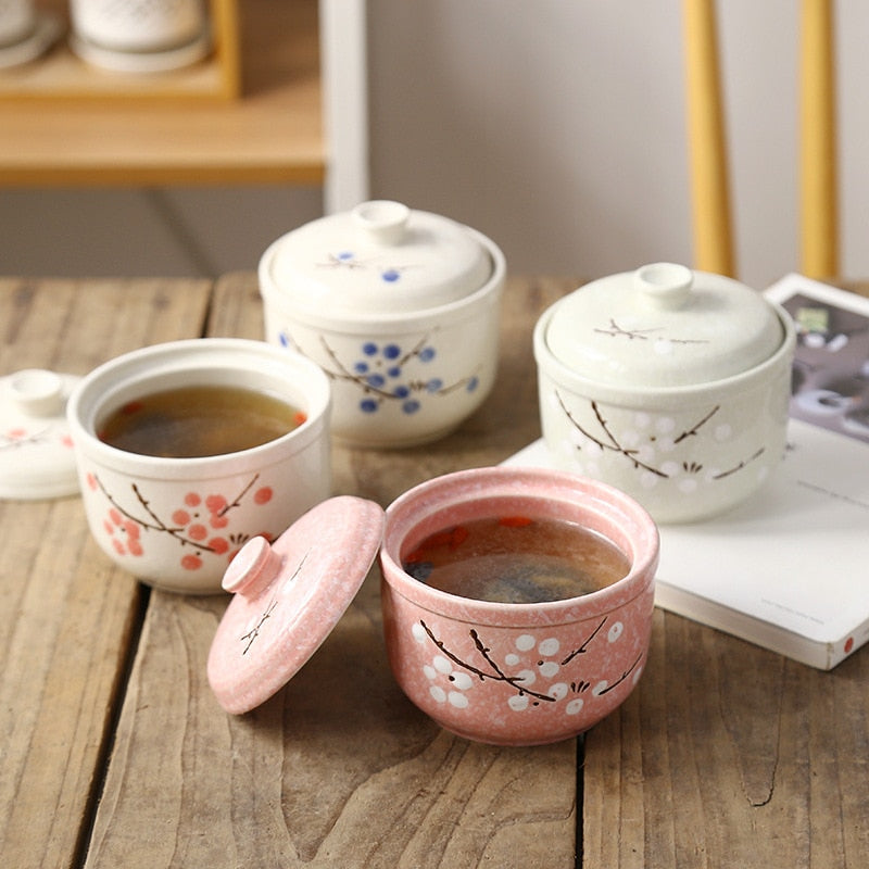 15cm Enamel Milk Pot, Milk Pan with Lid and , Boiling Pot for Tea, Coffee