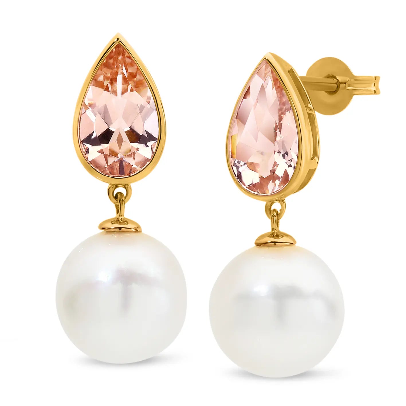 Pearl Drop Earrings  Francesca Jewellery