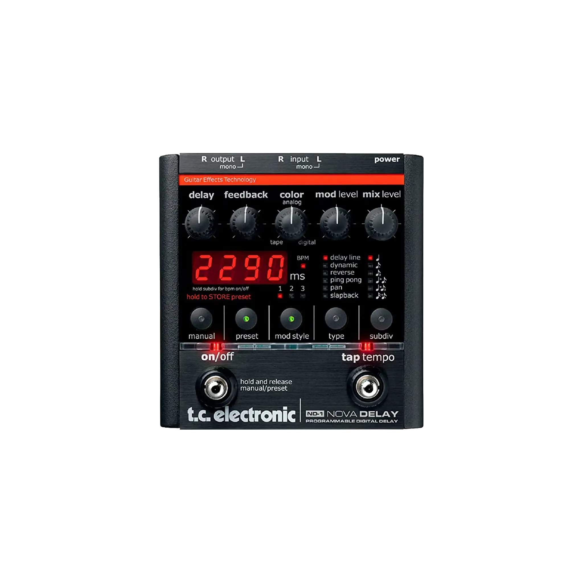 tc electronic ND-1 NOVA DELAY ディレイ 中古 - 通販 - pinehotel.info