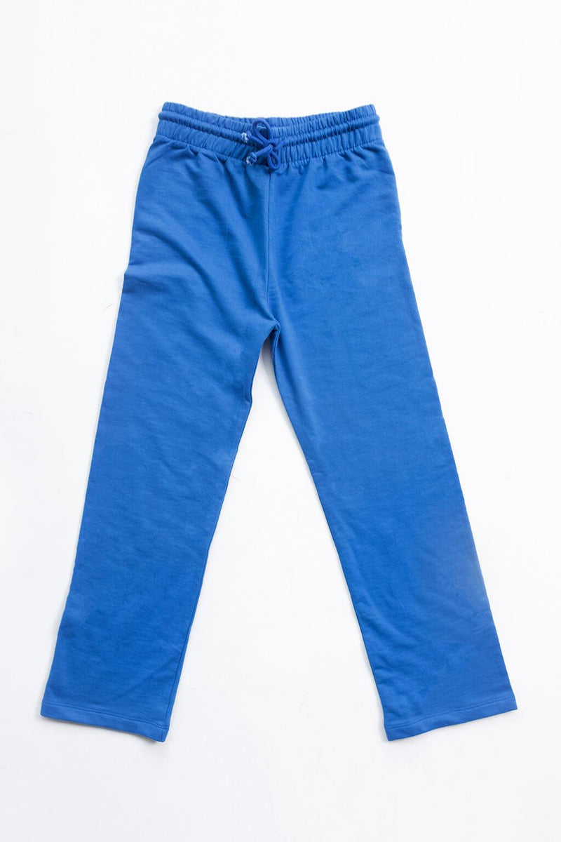 Kids' Organic Cotton Blue Sweatpants