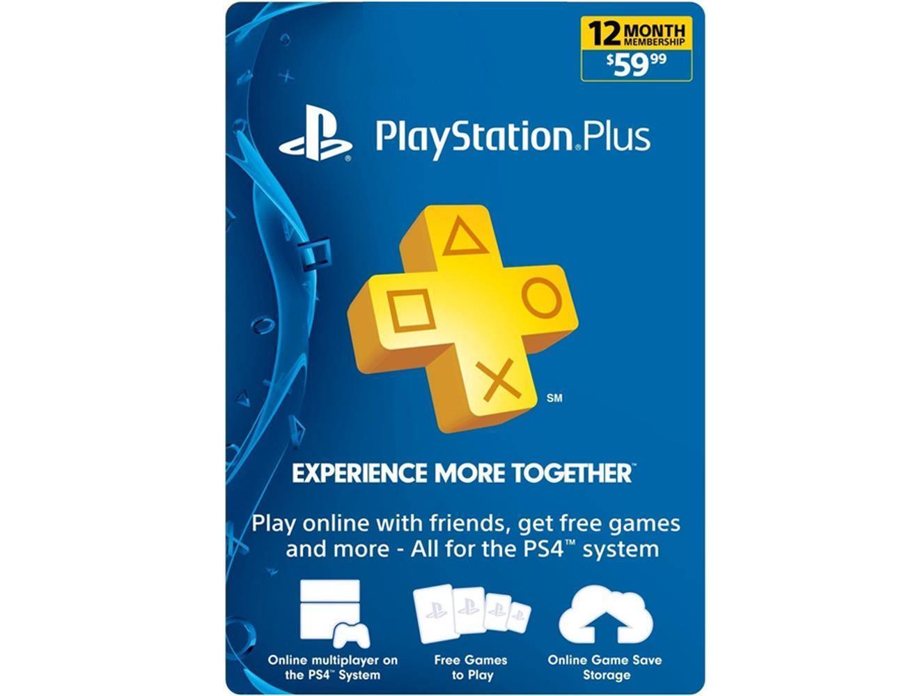 bent Wreck Forvent det SONY Playstation Plus Card - 1 Year Membership - PSN US Account - Think24sa
