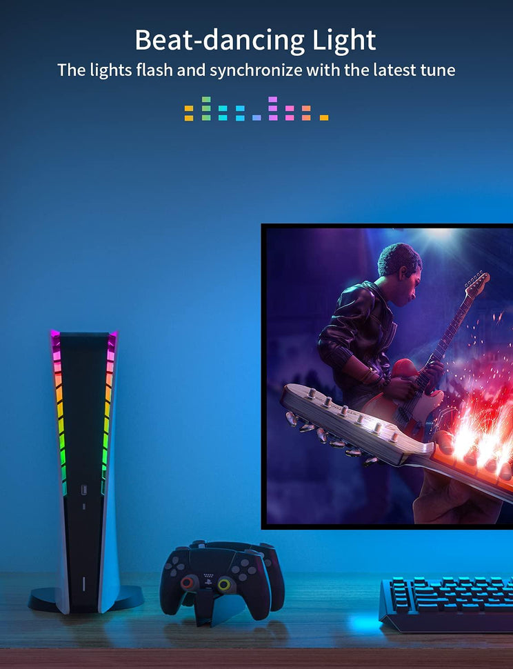 Twisted Minds RGB LED Light Strip for PS5 Console