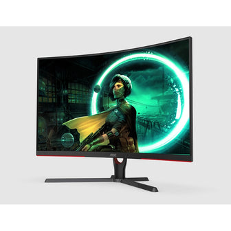 AOC CQ27G3Z 27 Curved Gaming Monitor, QHD 2560x1440, 240Hz, 0.5ms,  FreeSync, Height Adjustable Stand