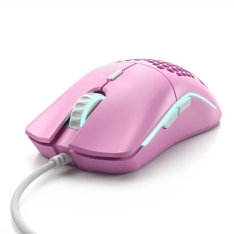 Glorious Model O Wired Forge RGB Gaming Mouse - Pink