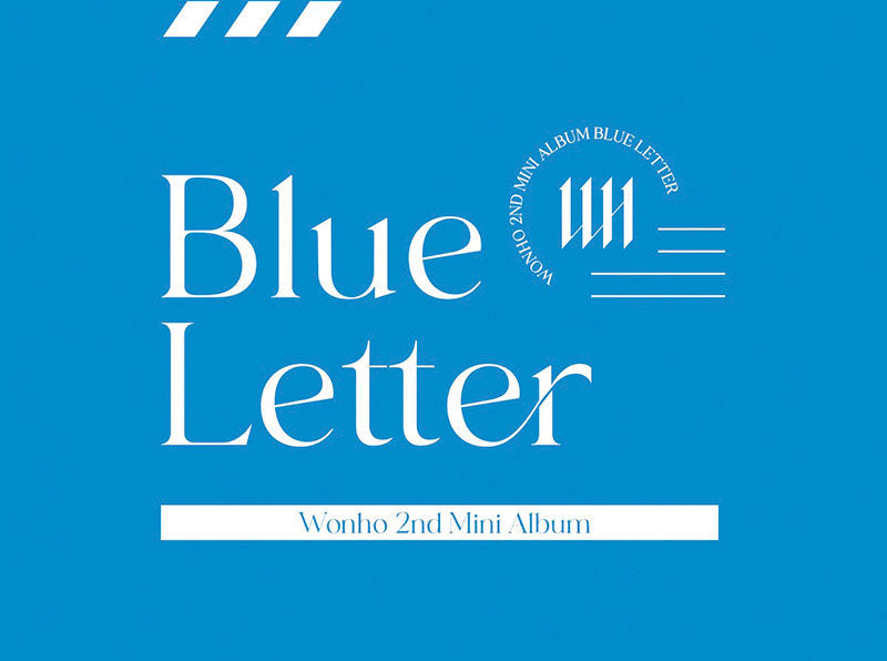WONHO - BLUE LETTER [2ND MINI ALBUM] - Baro7 Best Kpop Store