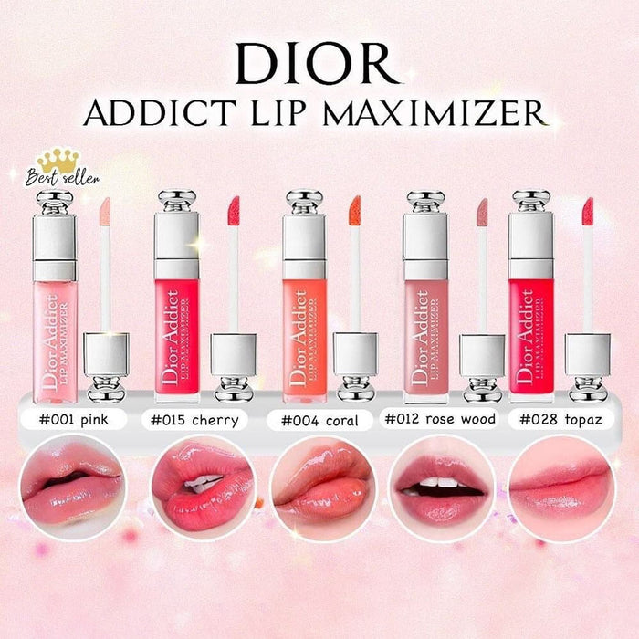 Son Dưỡng Môi Mini Dior Addict Lip Maximizer 012 Màu Hồng Cam
