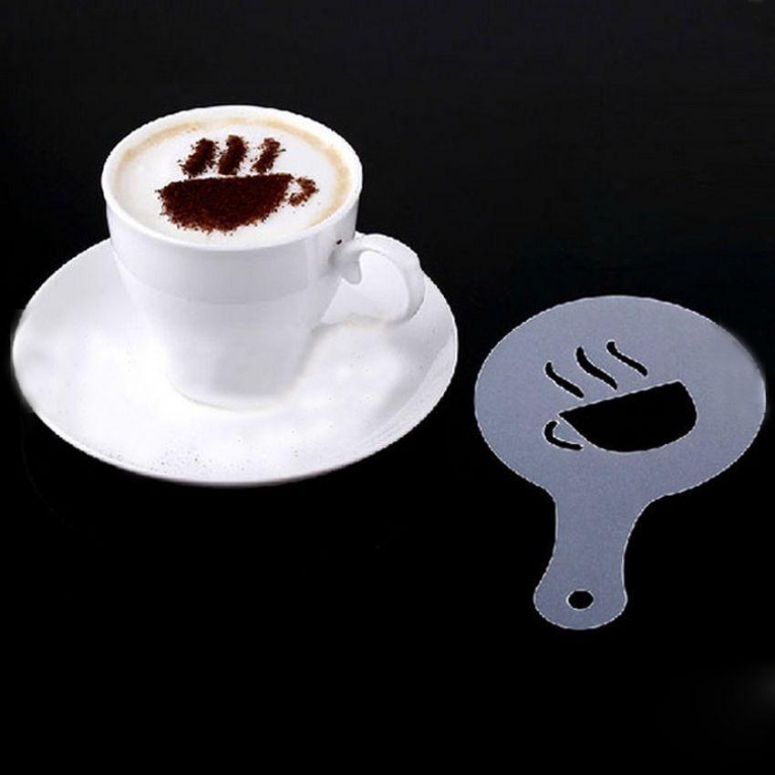 Creative Coffee Stencils Template Strew Pads  - Pack Of 16