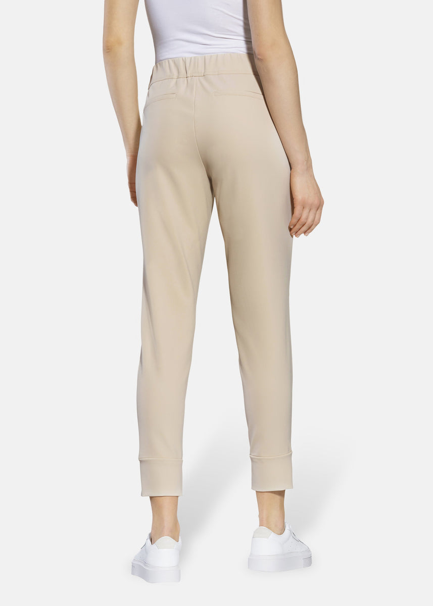 Jog pants Roxana Sand – stehmann-store