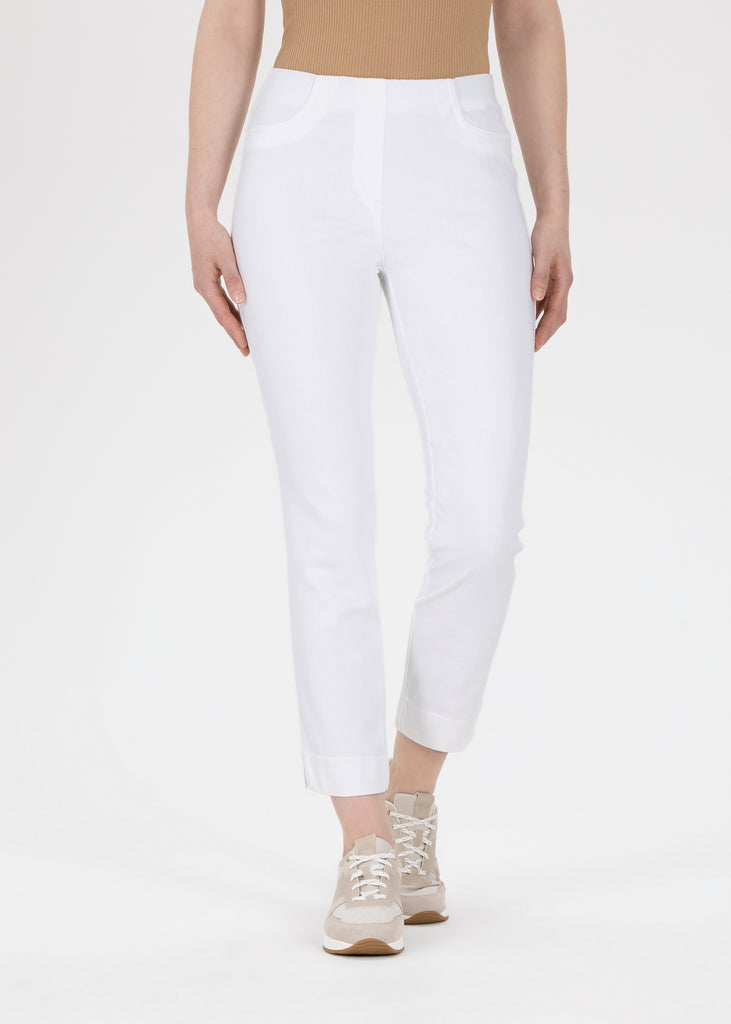 Stretch-Denim 6/8-Hose in Igor Blau in