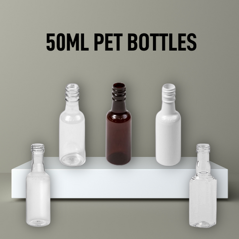 50ml PET Bottles