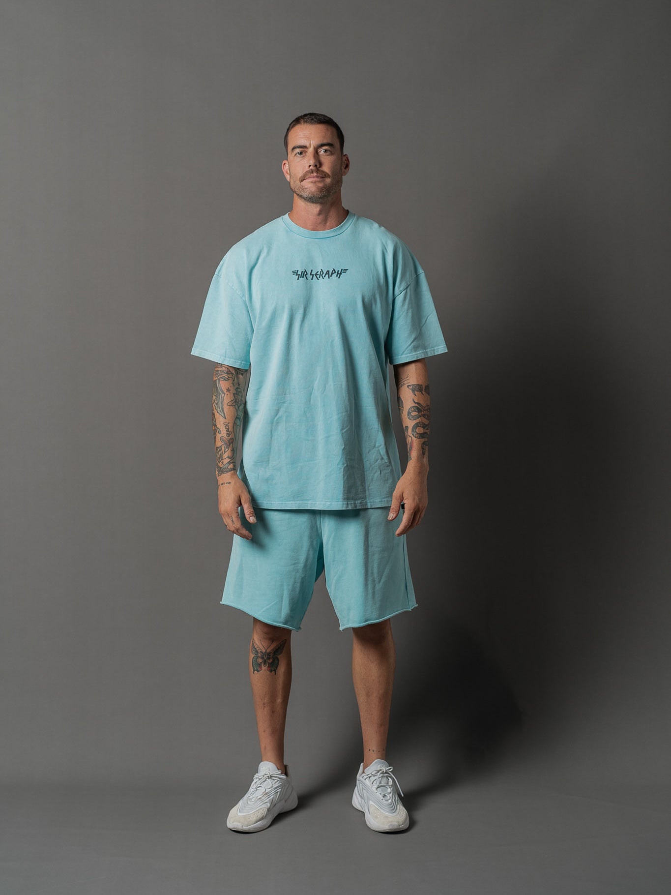 TEE | SKY Seraph SERAPH Sir STREETWEAR OVERSIZED | – BLUE SIR -