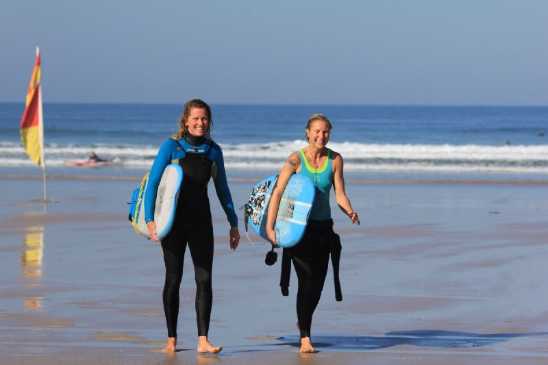 Surfing mums