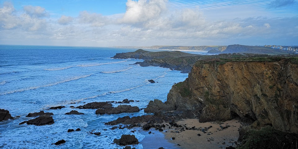 The coast of Cornwall