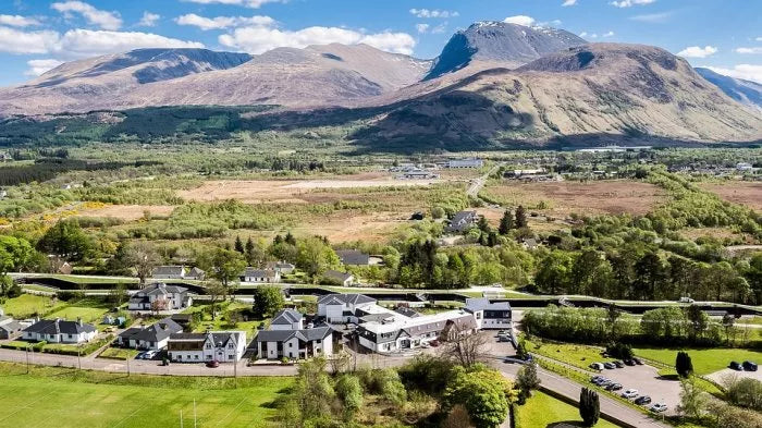 Ben Nevis mountain in Scotland from a distance