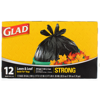 Glad ForceFlex Tall Kitchen Trash Bags, 13 Gallon, 40 Bags – Vitabox