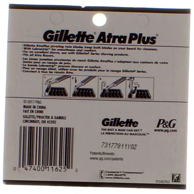 Gillette AtraPlus Razor Blade Cartridges, 10 Ct