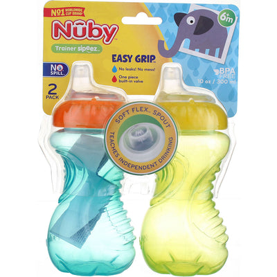 The First Years Take & Toss Sippy Cups, Assorted Colors, 7 oz, 6