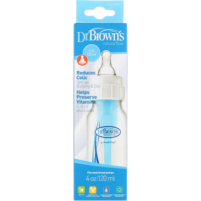 Dr. Brown's Natural Flow Standard Silicone Bottle Nipple - Level 1