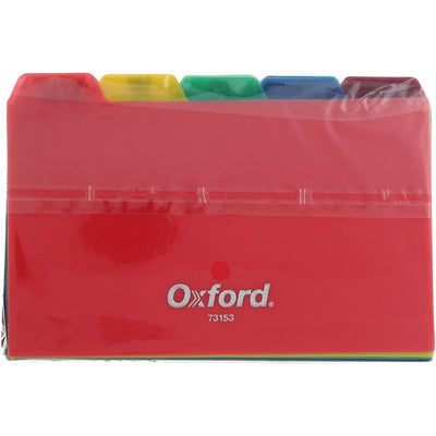 Oxford 40279 3 x 5 Assorted Color Ruled Index Cards - 100/Pack - Yahoo  Shopping