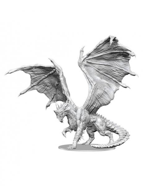  WizKids D&D Icons of The Realms: Adult Brass Dragon Dungeons  and Dragons Miniatures : Toys & Games