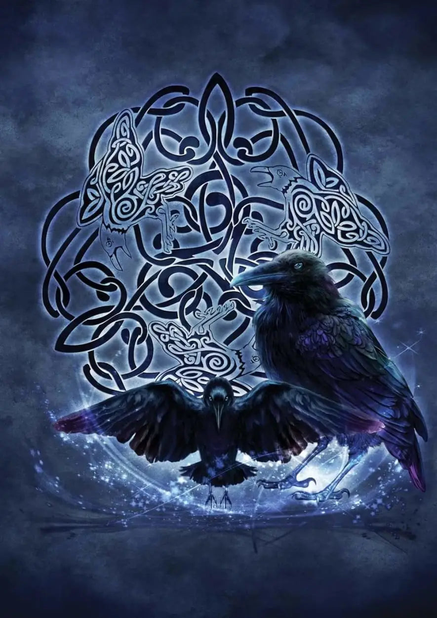 odins-ravens-huginn-muninn-norse-mythology