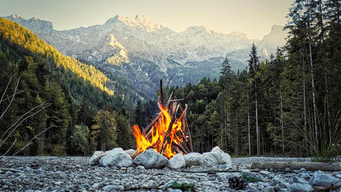 campfire safety camping woods