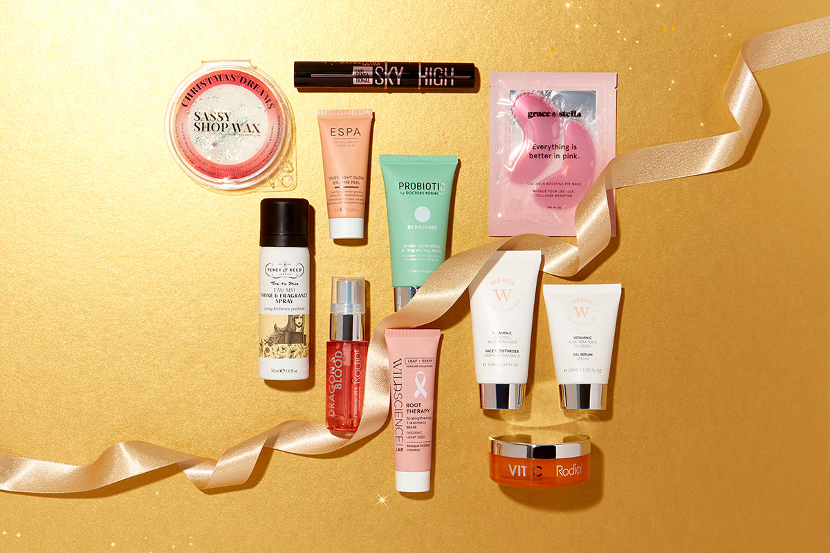 The Full Reveal - The OK! Christmas Beauty Box worth over £280!