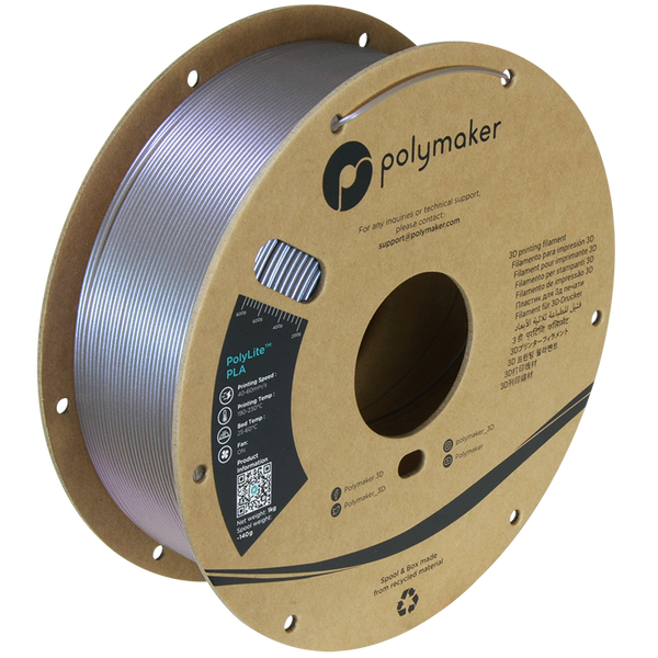 Polymaker PolyLite PLA Galaxy Noir - 3DJake France
