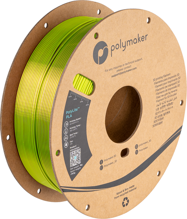 Polymaker PolyTerra PLA Charcoal Black - FilRight