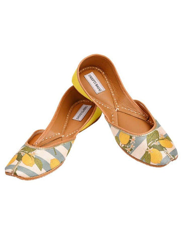 Amber Juttis by Deepti Bajaj now available at Trendroots