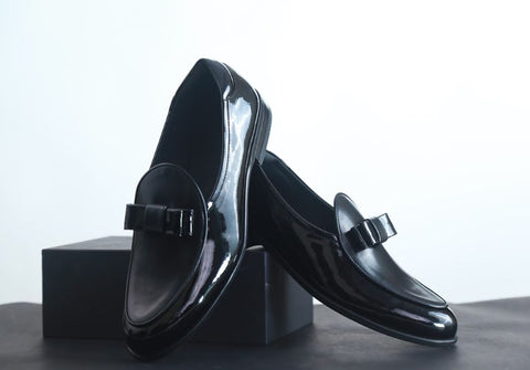 Patent Vegan Leather Loafers