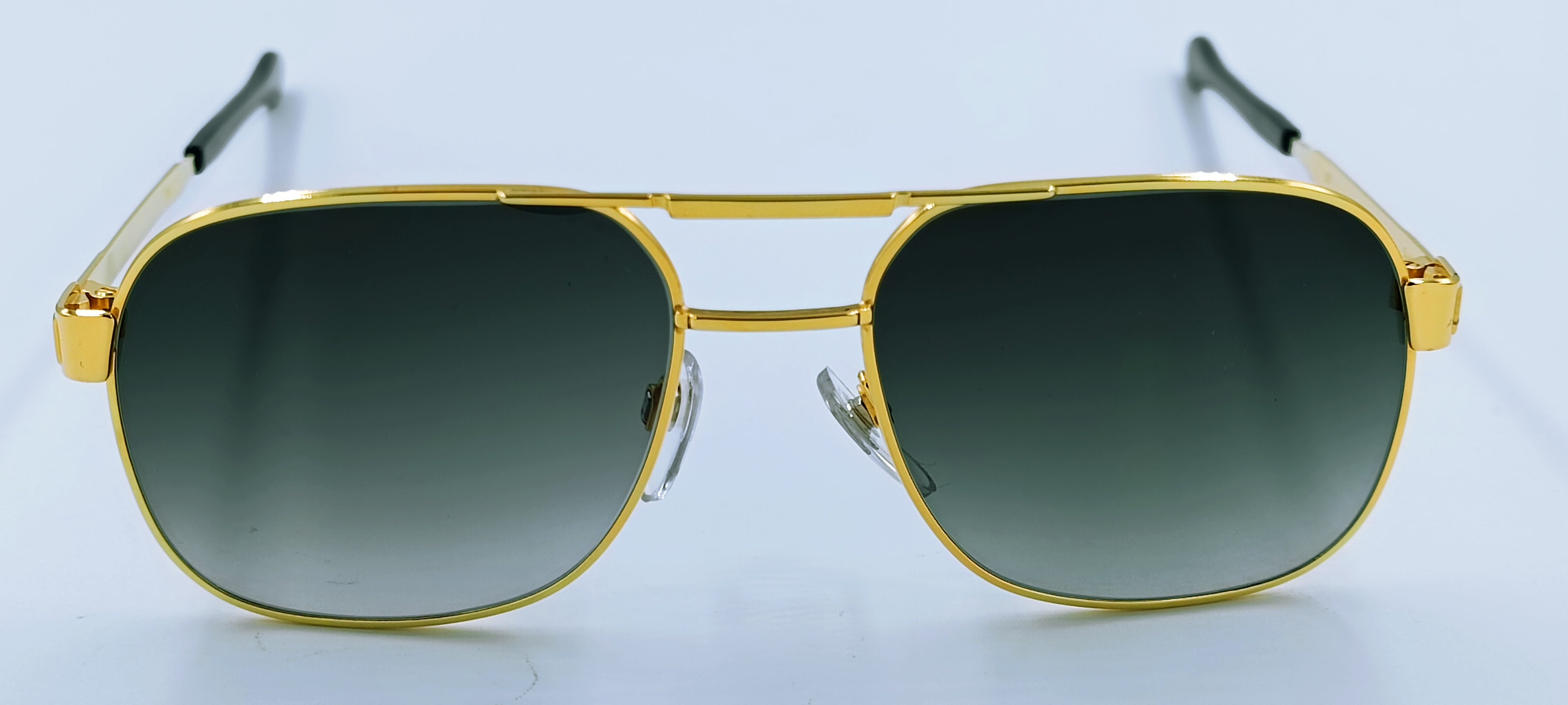 Hilton Exclusive 21 Gold Plated 24kt - Funkykhalou-shop.com Rare Vintage  Sunglasses Lunettes