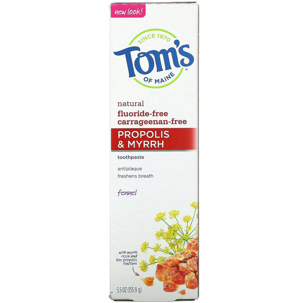 tom's fennel toothpaste