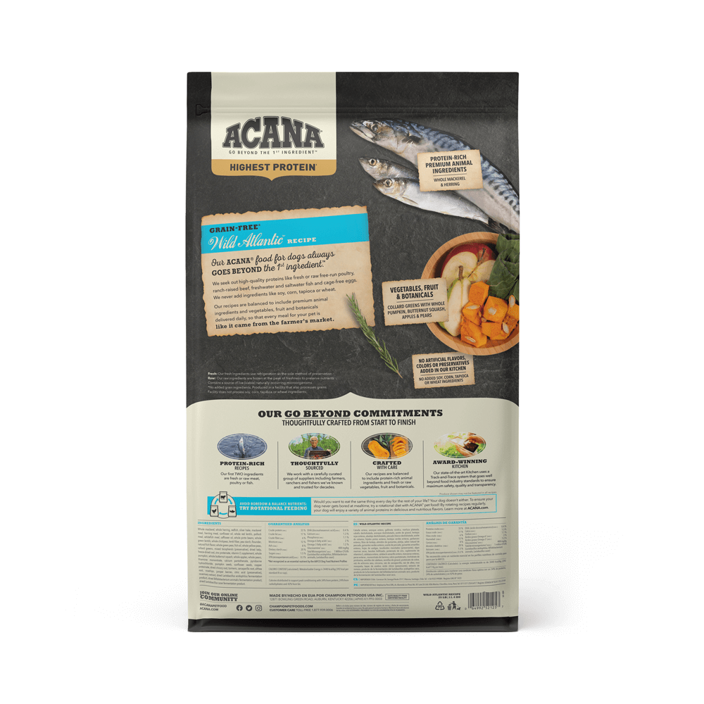 acana atlantic dog food