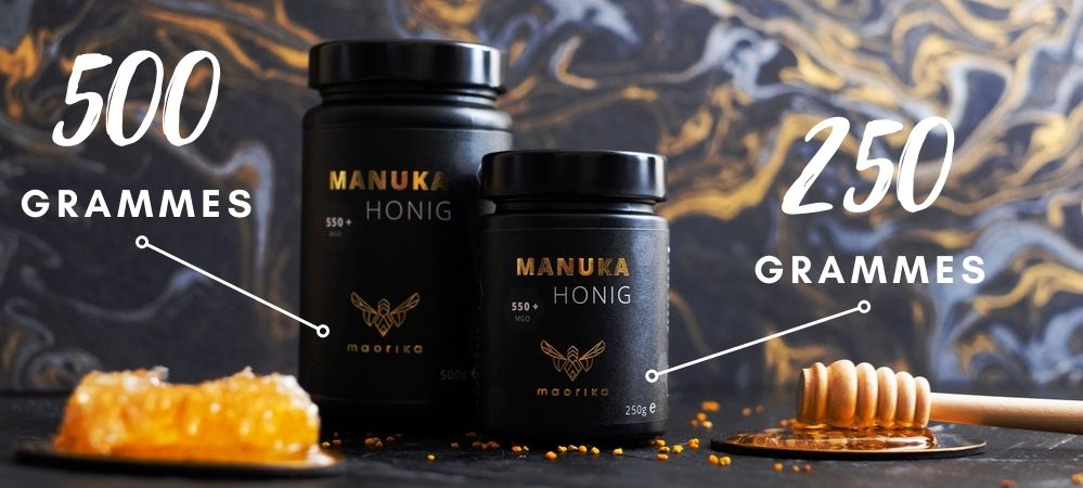 Commandez le miel de Manuka MGO™ 550+