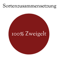 Sortenzusammensetzung Rotwein Zweigelt Neusiedlersee DAC "Am See Rot" 2018