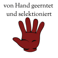 von Hand geerntet