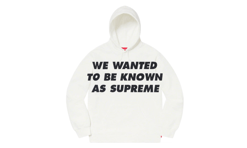 Supreme Known As Hooded Sweatshirt - N/A – Izicop