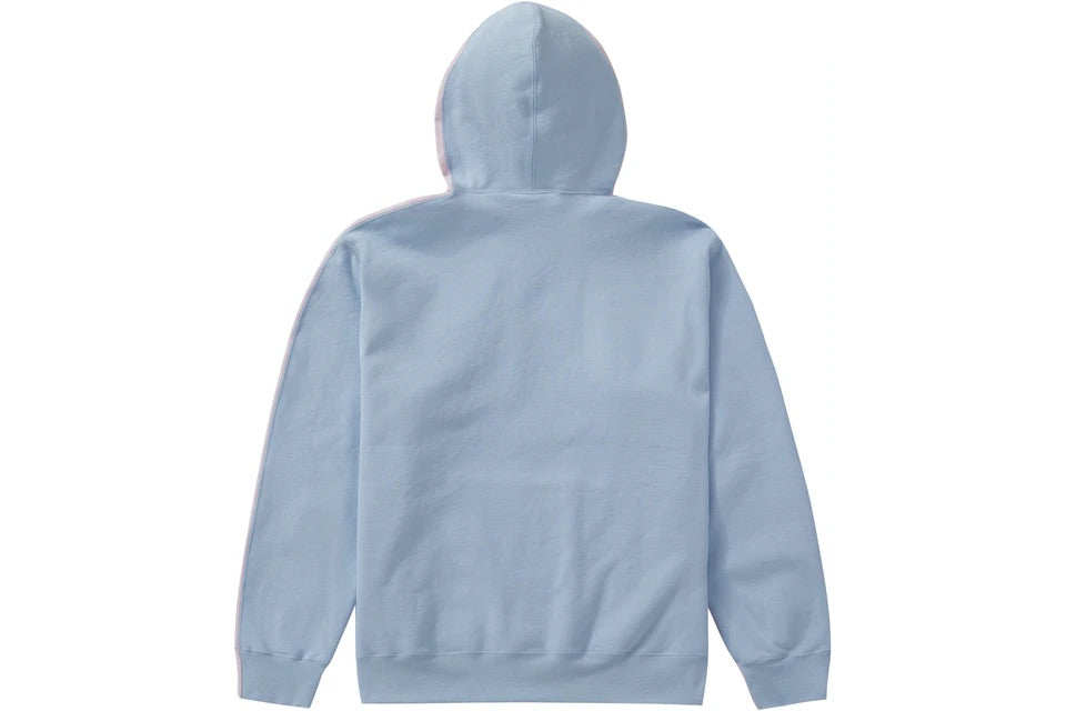Supreme S Logo Split Hooded Sweatshirt Light Pink – Izicop