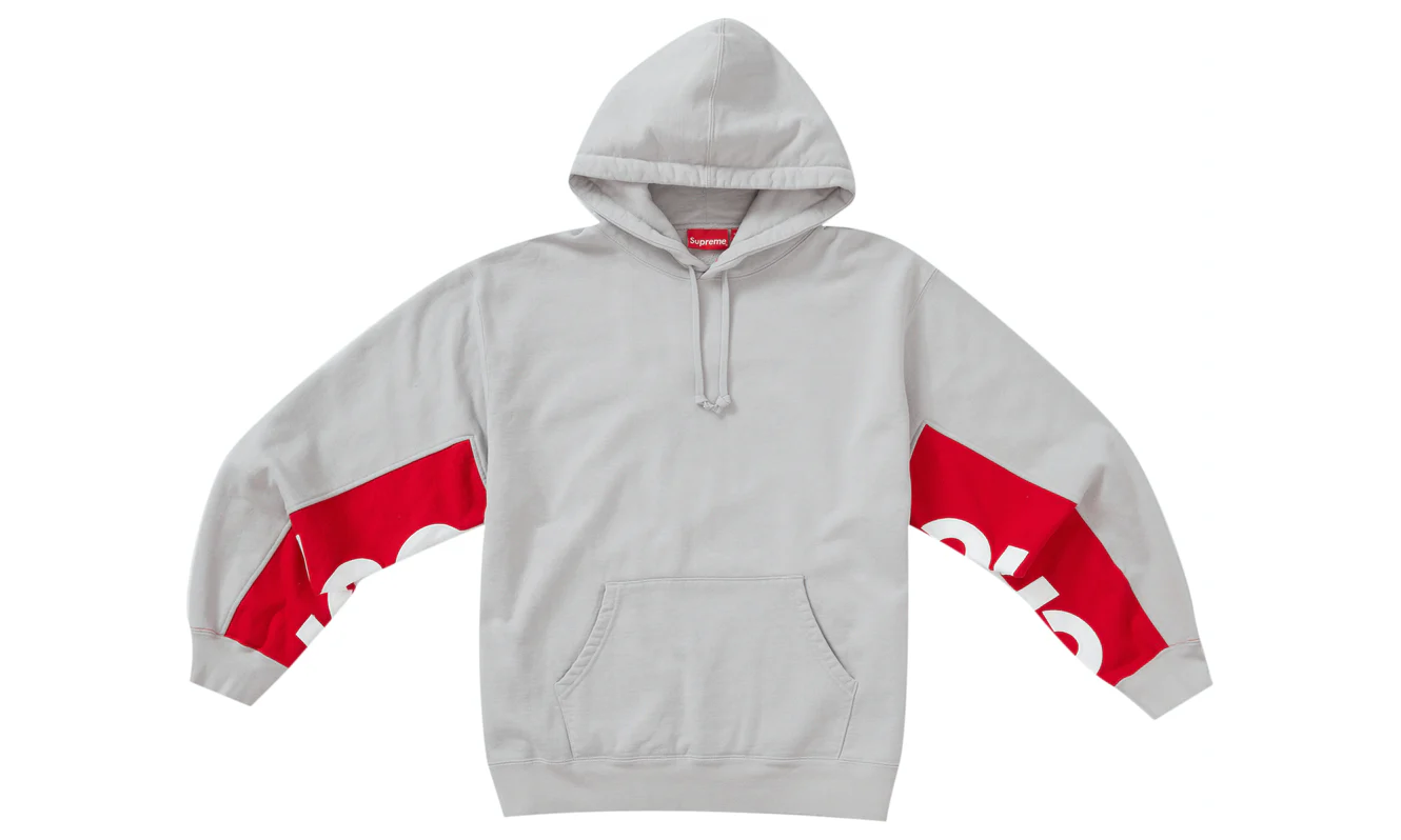 Supreme Cropped Panels Hooded 黒XL