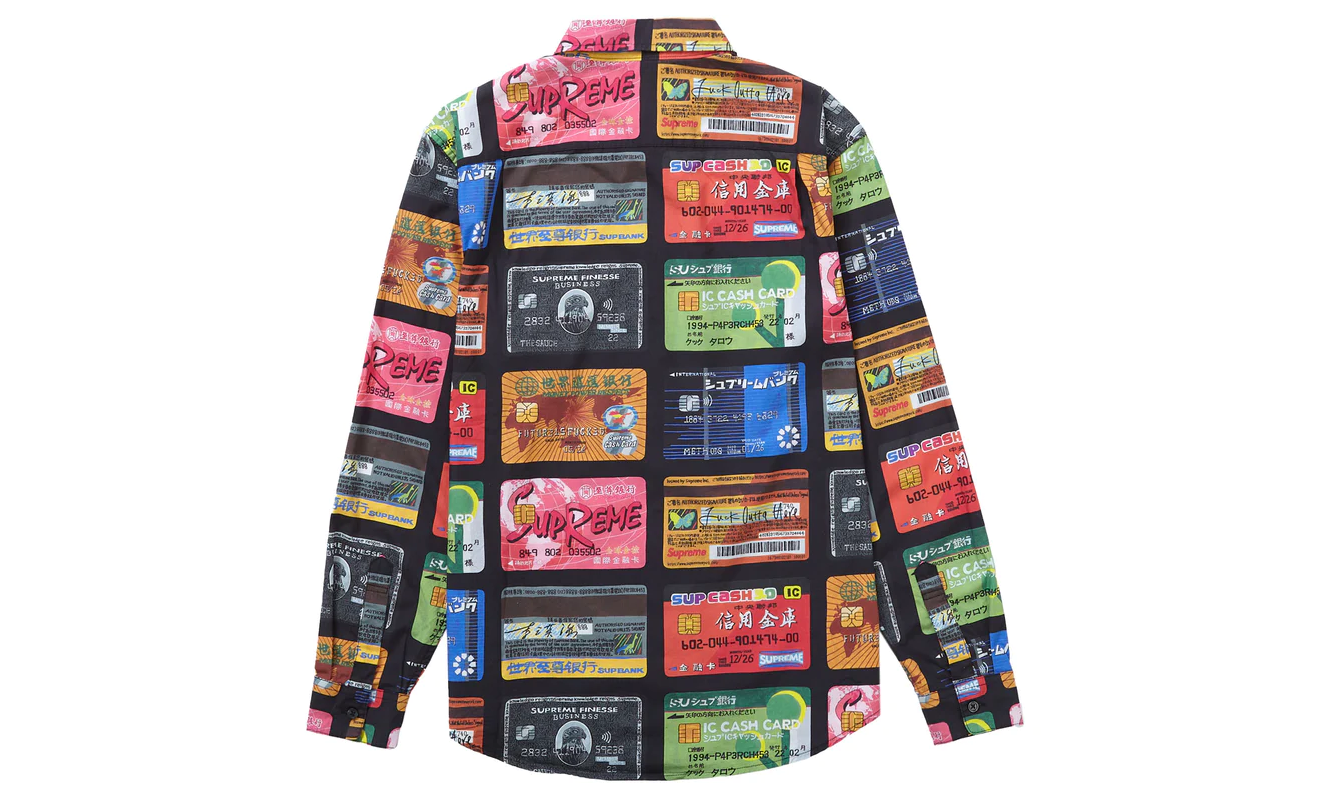 にぜひ Supreme Credit Cards Shirt M 2022ss EnfjP-m23972117506