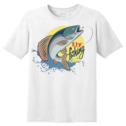 Rainbow Trout Fishing Fisherman T-Shirt - Celebrate Prints